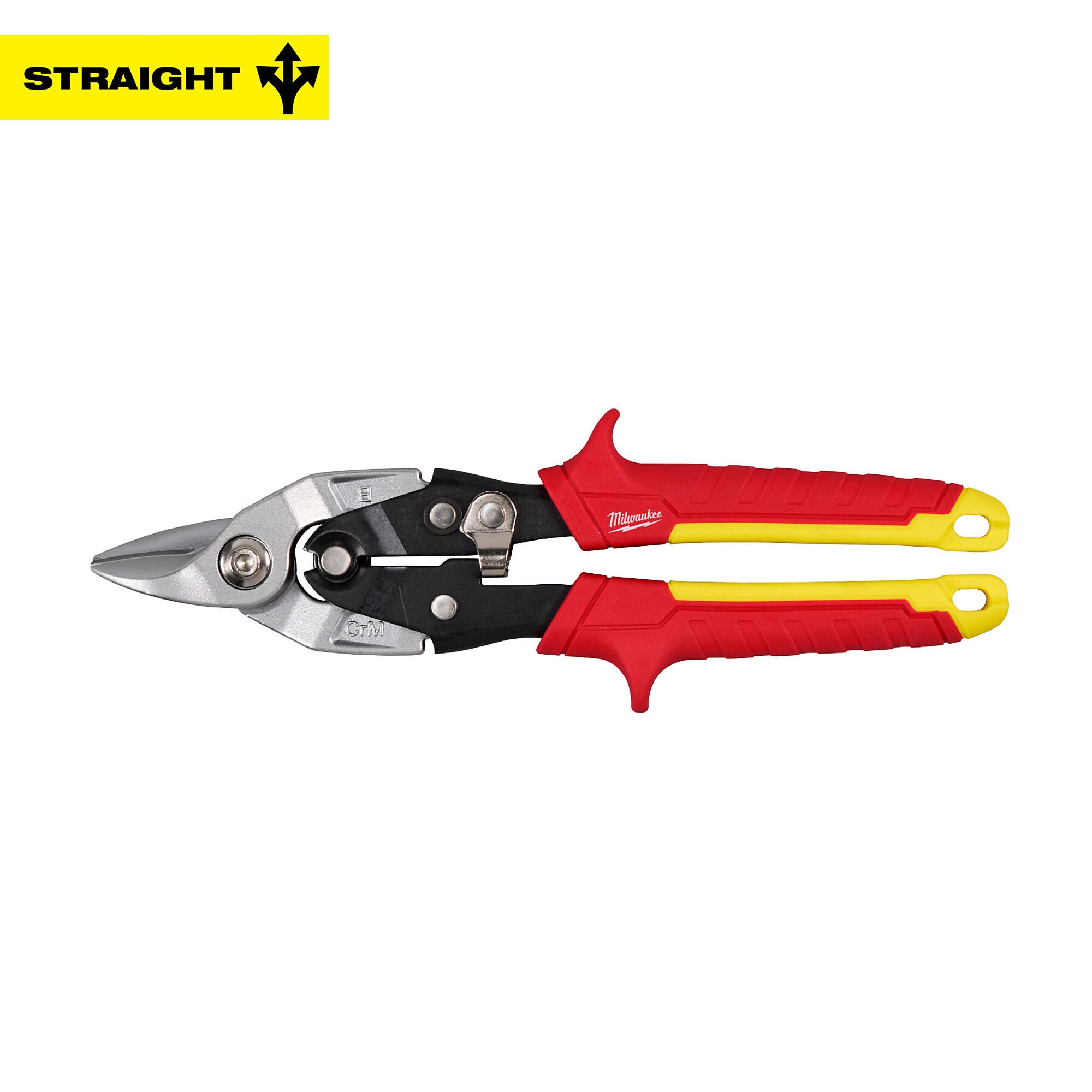 Milwaukee, Bulldog Aviation Snips, Blade Size 0.94 in, Tool Length 9.31 in, Model# 48-22-4569